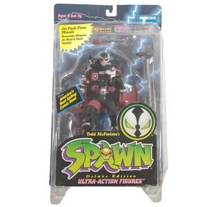 Spawn Ultra Action Figures Deluxe Edition Pilot Spawn 1995 McFarlane Todd Toys
